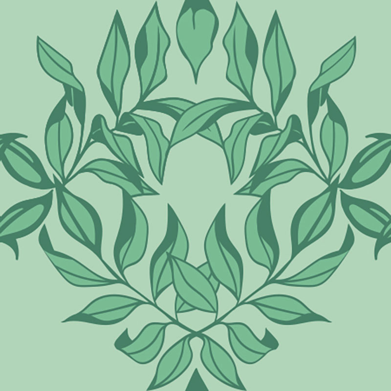 Cicada Collection Garden Trellis Mint by Laura Lane Design Cicada Collection Garden Trellis Mint by Laura Lane Design