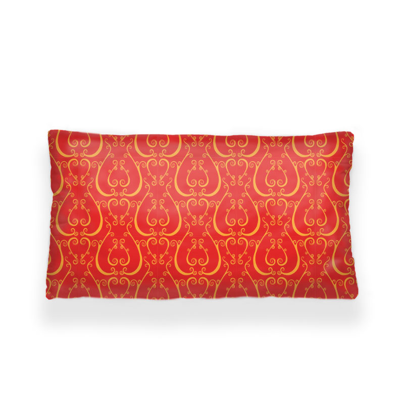Cicada Collection Baroque Scroll Cajun Spice by Laura Lane Design