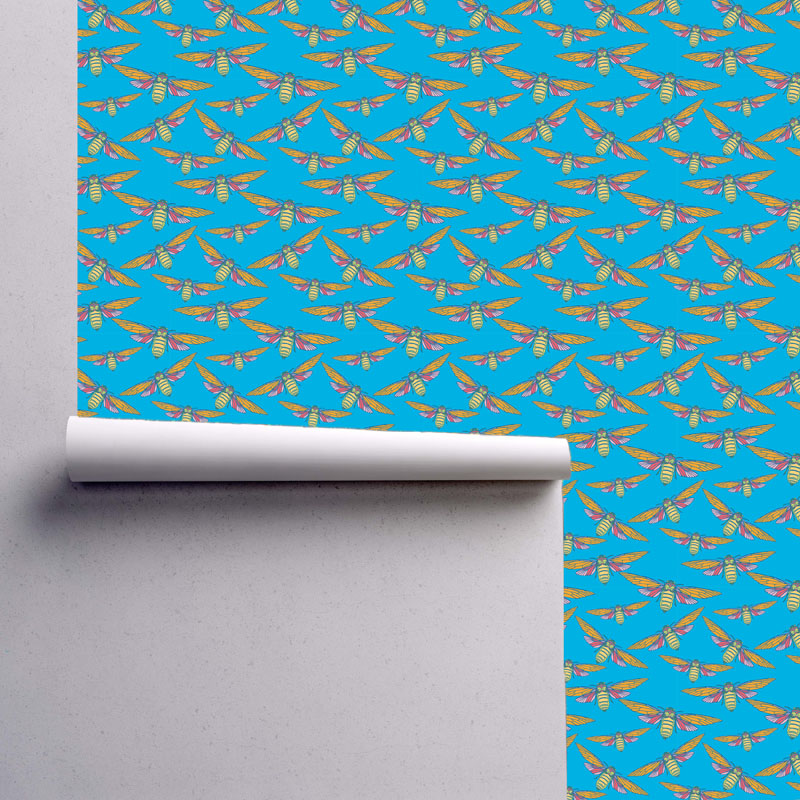 Cicada Collection Flight Summer Afternoon by Laura Lane Design