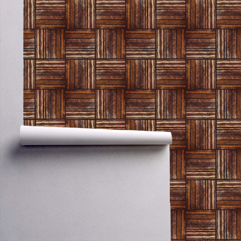 Industrial Collection Upbraiding Apricot by Mark Elmore